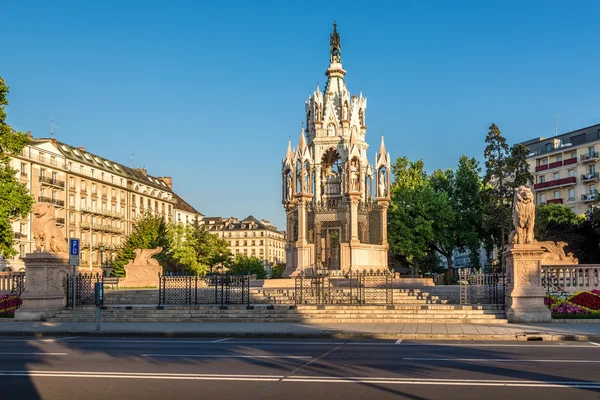 Brunswick monument in Genève — Stockfoto