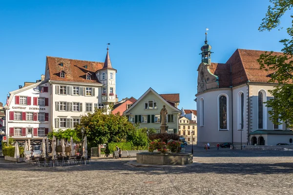 In the streets of St.Gallen — Stock Photo, Image