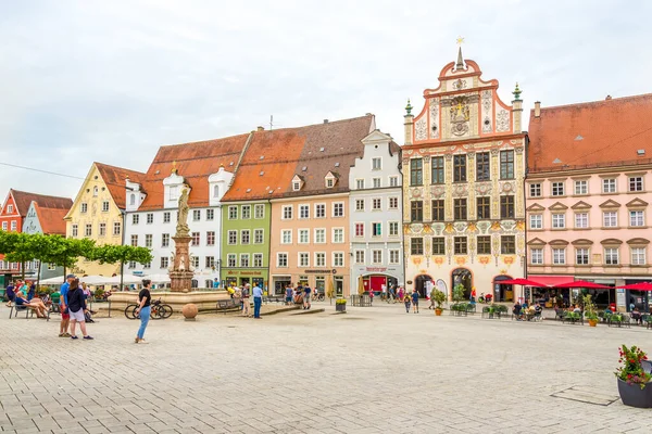 Landsberg Lech Germania Giugno 2021 Veduta Sul Luogo Landsberg Lech — Foto Stock