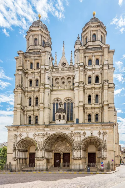 Blick Auf Die Kirche Saint Michele Den Straßen Von Dijon — Stockfoto
