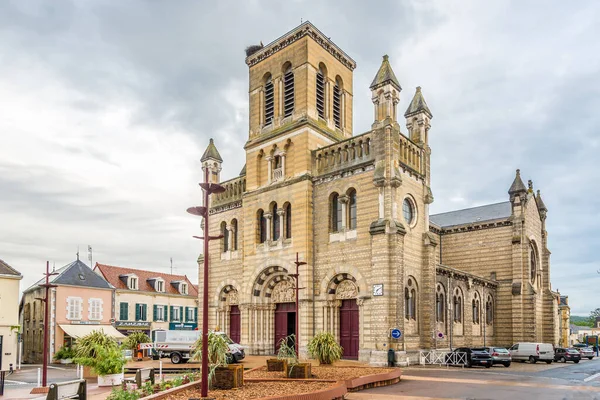 Digoin France June 2021 View Church Notre Dame Providence Digoin — Stock Photo, Image