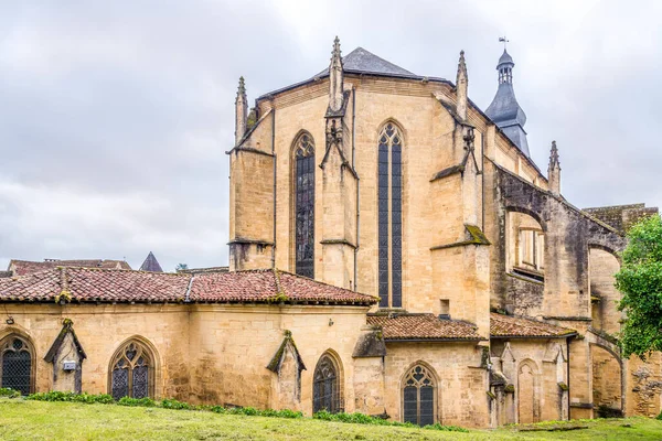 Pohled Kostel Sacreda Městě Sarlat Caneda Francie — Stock fotografie