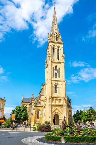 Bergerac Francia Junio 2021 Vista Iglesia Notre Dame Bergerac Bergerac — Foto de Stock