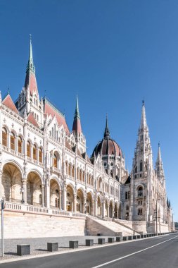 Budapeşte-Macaristan Parlamento Binası 'na bakın