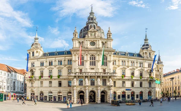 Graz Austria Settembre 2021 Veduta Dell Edificio Del Municipio Nella — Foto Stock