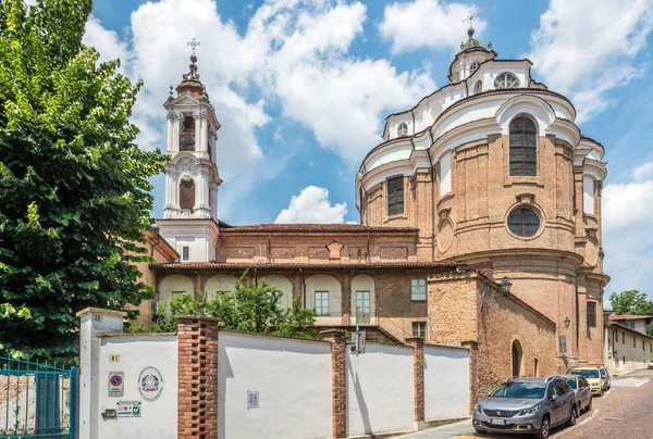 Bra Italia Giugno 2021 Veduta Sulla Chiesa Santa Chiara Bra — Foto Stock