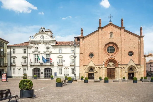 Asti Italien Juni 2021 Utsikt Över Kyrkan San Secondo Asti — Stockfoto