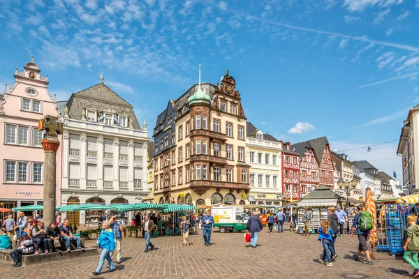 In den Straßen der Stadt Trier. — Stockfoto