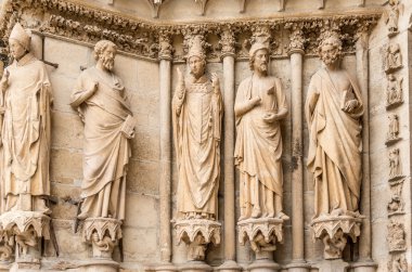 Reims Katedrali notre dame, heykeller