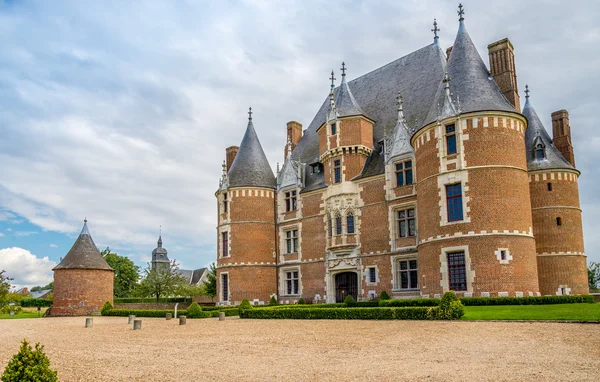 Kasteel martainville met torentje — Stockfoto