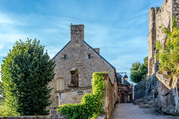 En las calles del Mont Saint-Michele — Foto de Stock