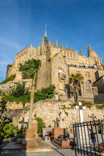 Cemetery of Mont Saint-Michele — Stock Photo, Image