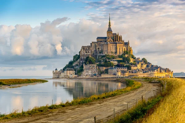 mont saint-michel, sabah görünümü
