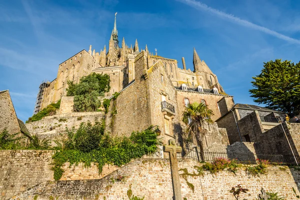 Abbey in Mont Saint-Michele — Stock Photo, Image