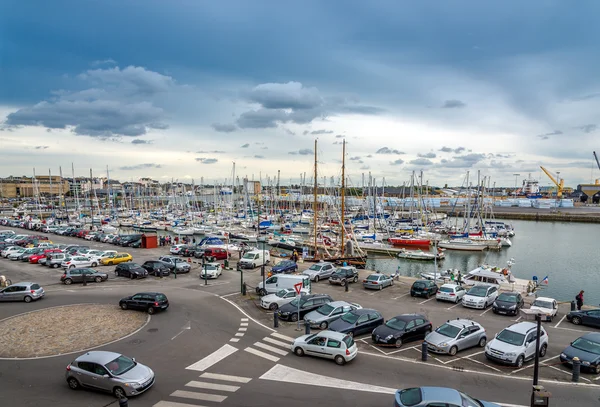 View at the port in Saint-Malo. — Stock Photo, Image