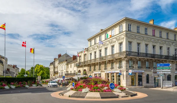 In the streets of Saumur — Stock Photo, Image