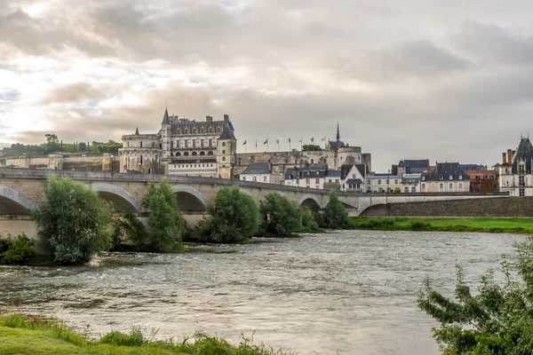 Chateau Amboise aan de rivier de Loire — Stockfoto