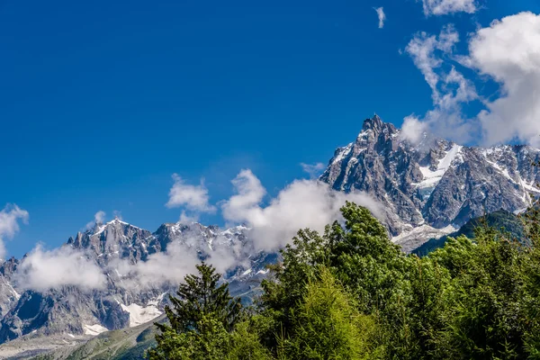 Die aiguille du midi — Stockfoto