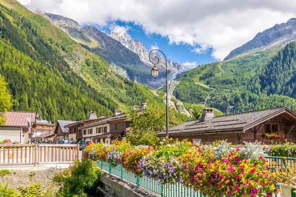 Aldeia de Argentiere — Fotografia de Stock