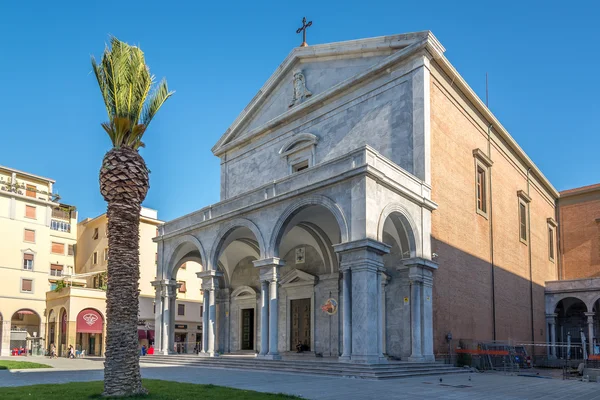 Facciata Cattedrale di Livorno — Foto Stock