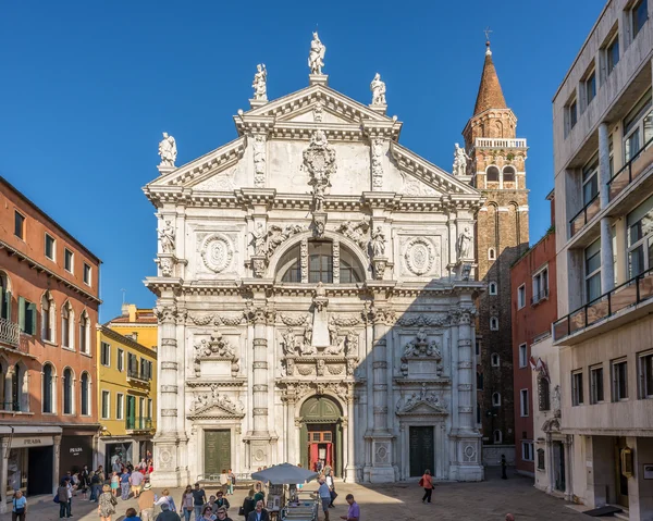 Iglesia de San Moise en Venecia —  Fotos de Stock