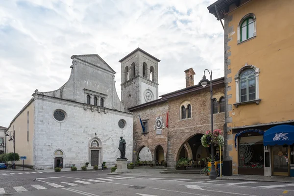 Cathedral and City hall in Cividale del Friuli — Stock Photo, Image