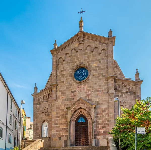 Fachada iglesia Sant Elena Imperatrice —  Fotos de Stock