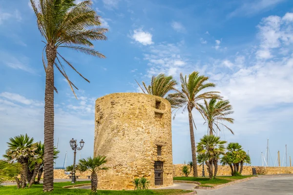 Watchtower in Alghero — Stock Photo, Image