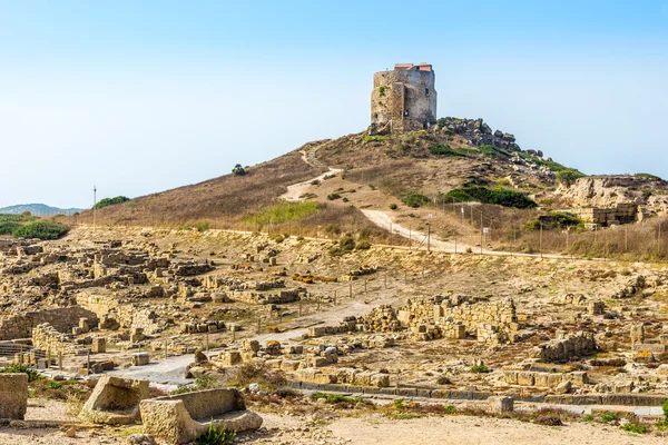 Watchtower in Tharros — Stock Photo, Image