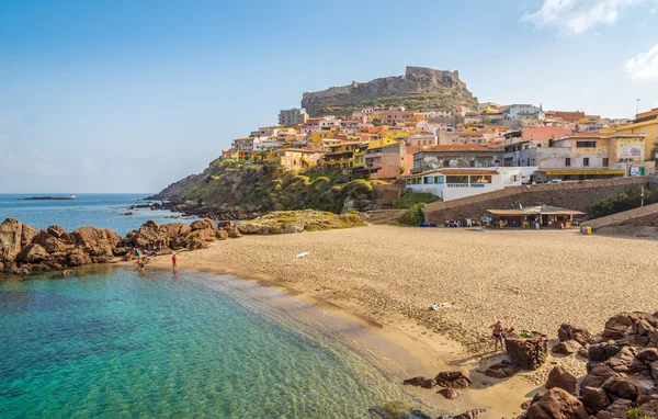 Plaża w Sardynii Castelsardo — Zdjęcie stockowe