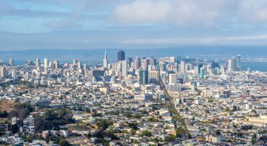 San Francisco manzarası görünümü