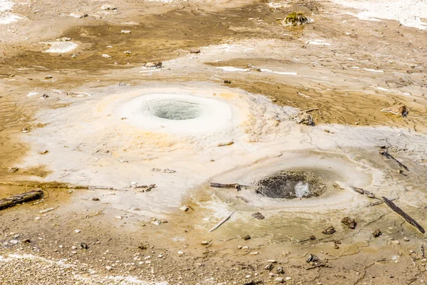 Cuenca del Norris en Yellowstone N.P. . —  Fotos de Stock