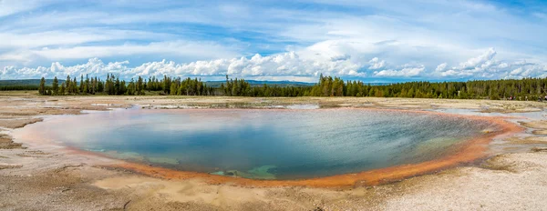 Panoramic view in Yellowstone National Park — 图库照片