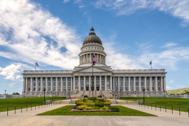 Building of Capitol in the Salt Lake City