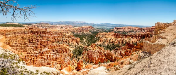 Vista panorâmica do ponto de inspiração - Bryce Canyon — Fotografia de Stock