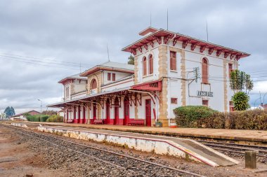 Antsirabe tren istasyonunda