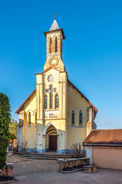 Church in Upper town of Fianarantsoa — Stock Photo, Image