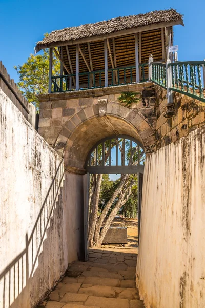Tor zum Königspalast in ambohimanga — Stockfoto