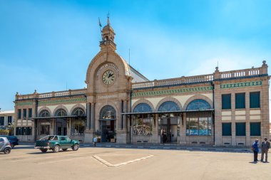 The Soarano train station in Antananarivo