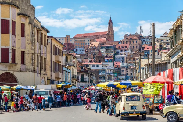 Nas ruas de Antananarivo — Fotografia de Stock