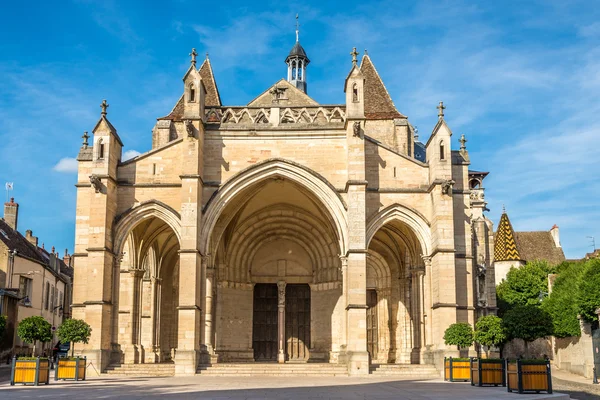 Basiliek Notre Dame in Beaune — Stockfoto