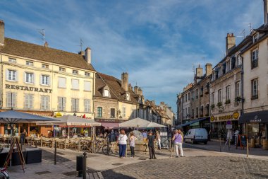 Beaune sokaklarında.