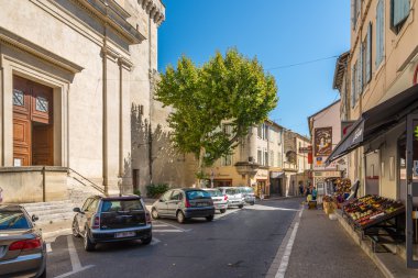In the streets of Saint-Remy-de-Provence