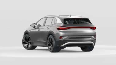 Markasız bir SUV 'un 3 boyutlu görüntülemesi