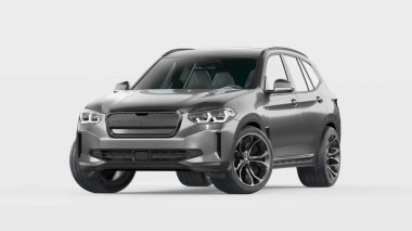 Markasız bir SUV 'un 3 boyutlu görüntülemesi 