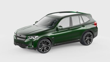 Markasız bir SUV 'un 3 boyutlu görüntülemesi 