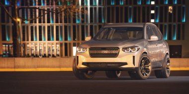 Markasız bir SUV 'un 3 boyutlu görüntülemesi 