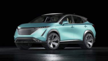 Markasız bir SUV 'un 3 boyutlu görüntülemesi