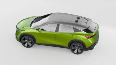 Markasız bir SUV 'un 3 boyutlu görüntülemesi