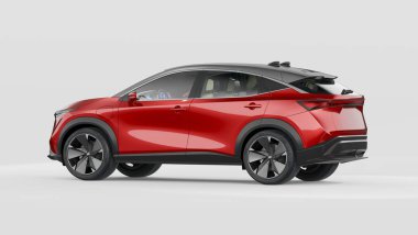 Markasız bir SUV 'un 3 boyutlu görüntülemesi